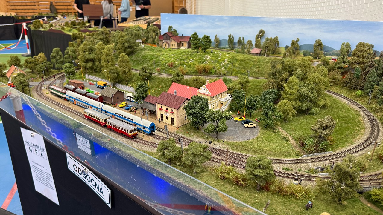 Přeštická lokálka, výstava železničních modelů a kolejišť Moduly Plzeňského Kraje z.s.