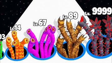 Alien Hole Run - Level Up Alien Max Level Gameplay