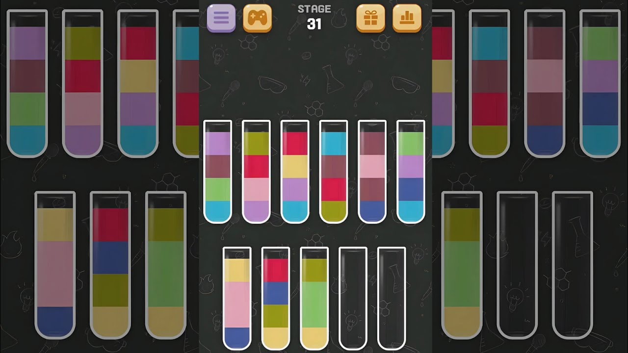 Water Sort Quest - Level 31 (Gameplay)