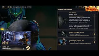 Warframe Acheron (Pluto) Mission Spy level 50-60