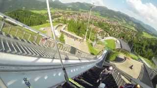 Ski Jumping Oberstdorf: Training Day HS106 - GoPro 2013