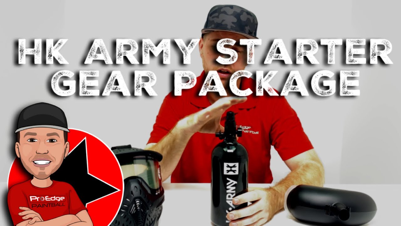 Paintball Beginner Package kit with CO2 and HPA Now Available at YouTube