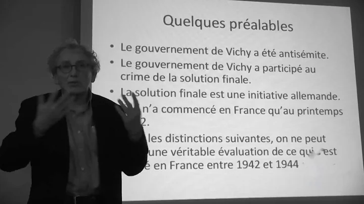 Alain Michel - Vichy et la Shoah