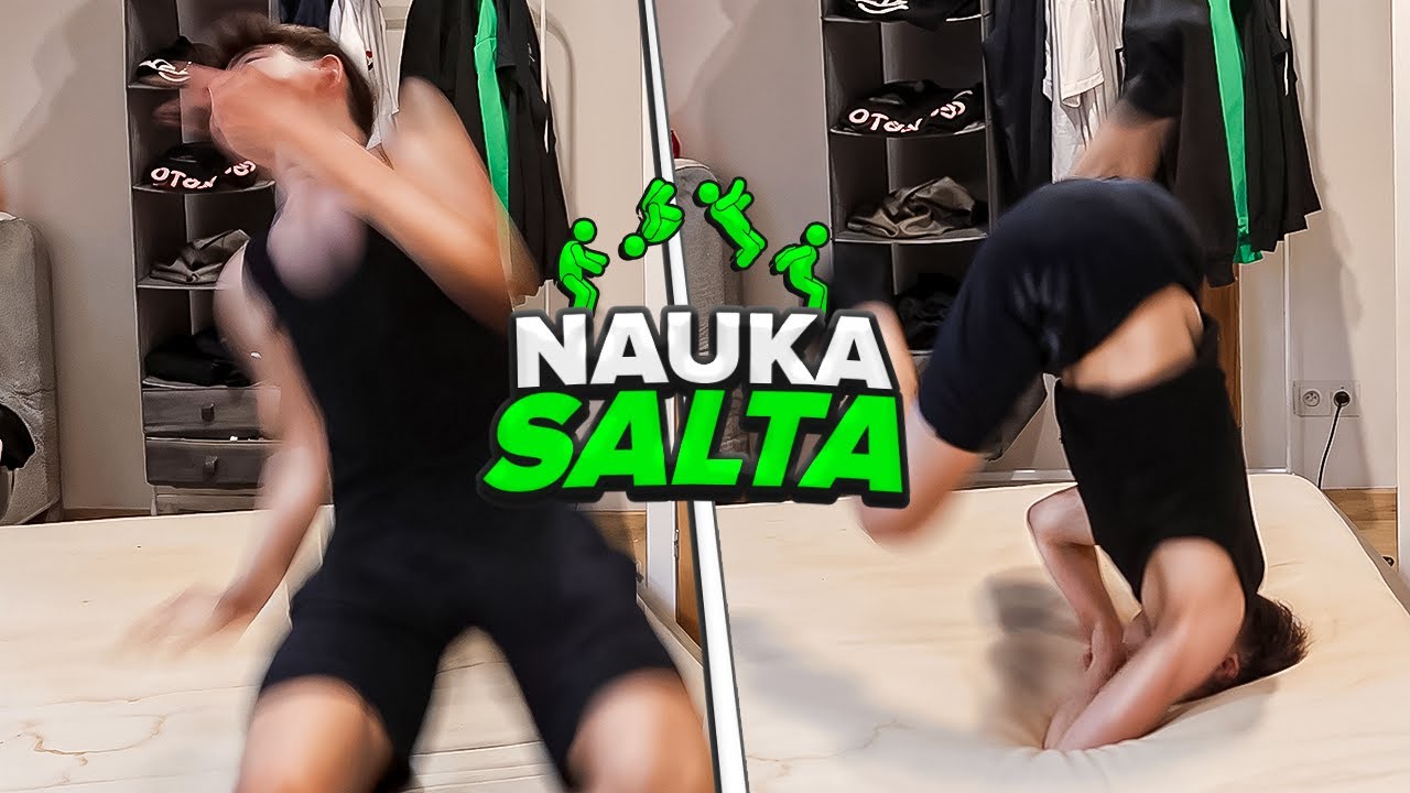 SPRÓBOWAŁEM BACKFLIPA *ŹLE SIĘ SKOŃCZYŁO*