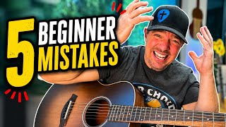 5 Mistakes Beginner Guitars Players Make