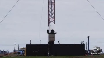 Crew Dragon spacecraft test | Dragon 2 propulsive hovering test |spaceX| ||Elon musk||