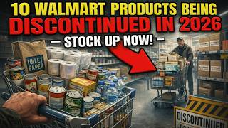 10 Walmart Items DISAPPEARING From Shelves in 2026 (Stock Up Now!)