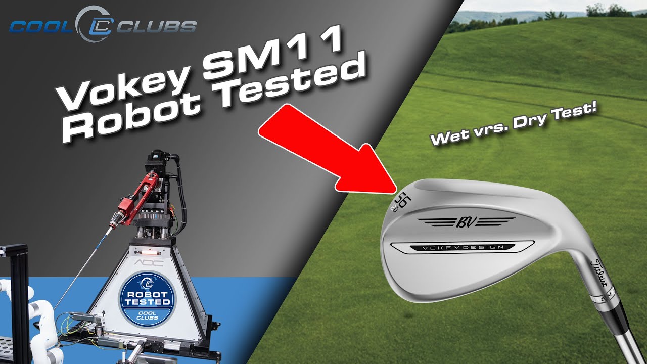 Тестирование робота Vokey SM11 выявило наиболее щадящий удар.