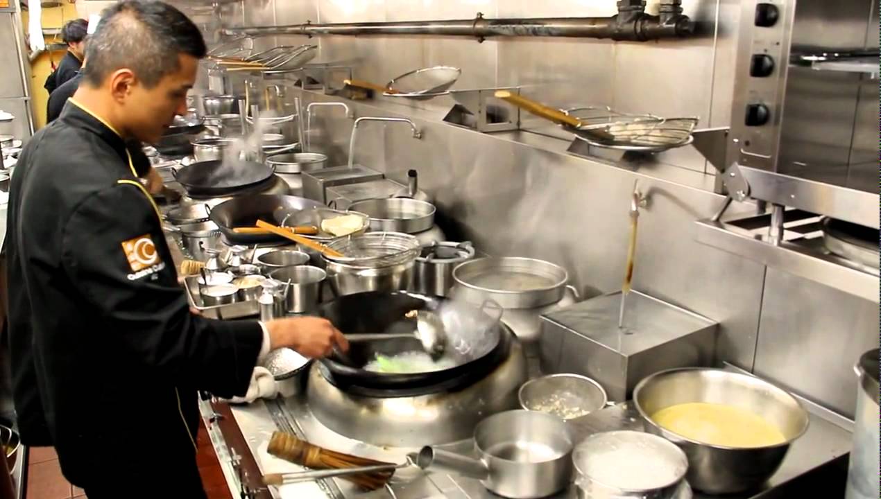 Chef Chung cooks at Cuisine Cuisine ifc, Hong Kong