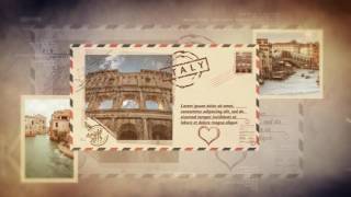 Postcard Slide | After Effects Template