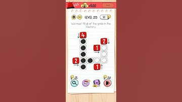 BRAIN TEST LEVEL 213 WALKTHROUGH SOLUTION