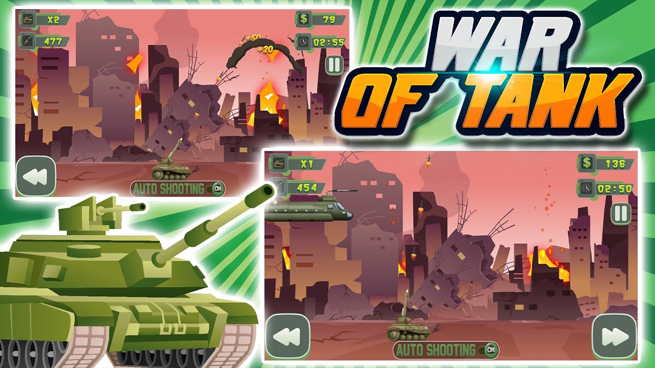 War of Tank || Construct 3 Game Template || Source code - YouTube