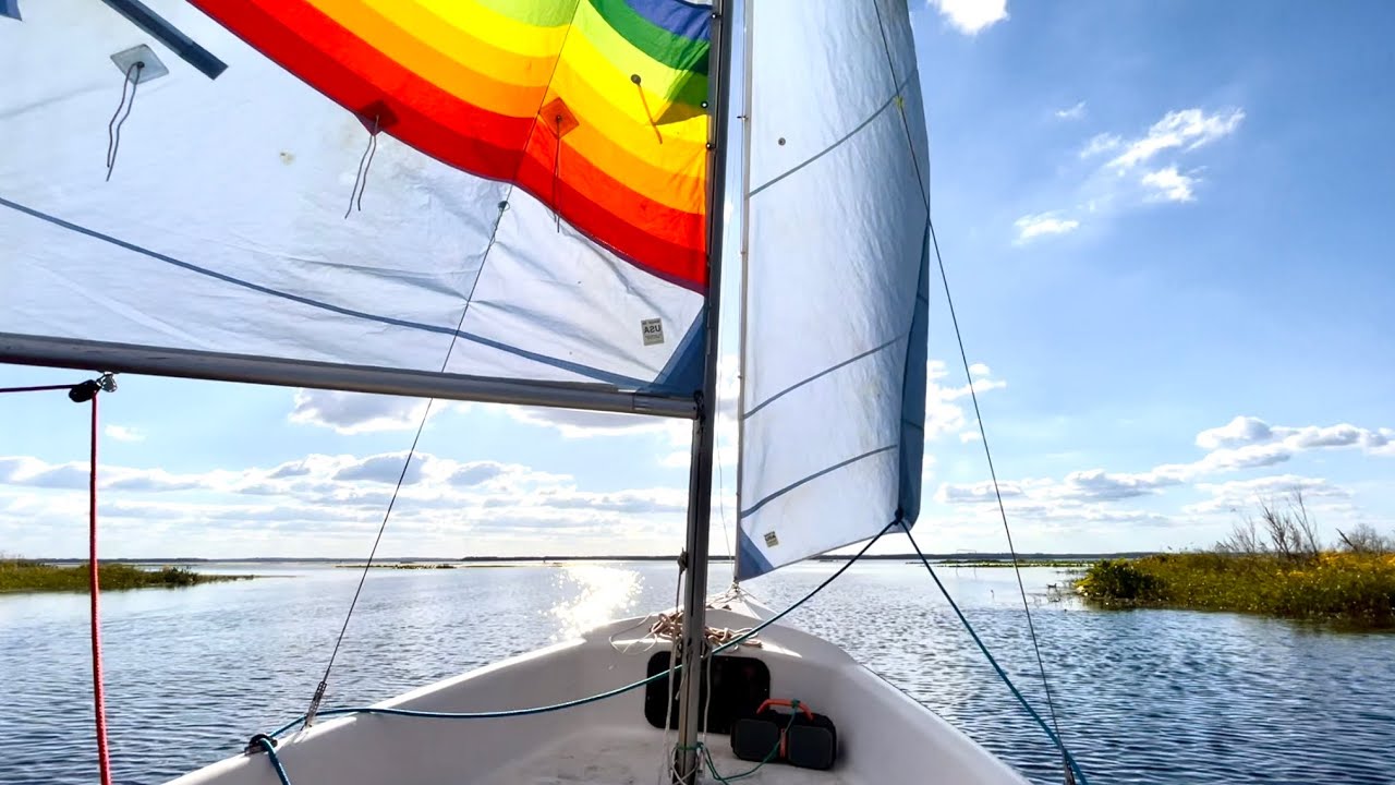 Sunset Sail Orange Lake Florida | nature sounds