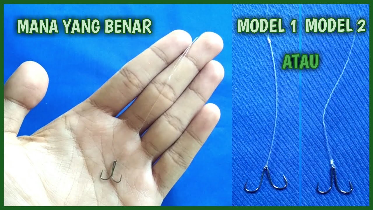 Cara Merakit Pancing Ikan Belanak Yang Benar