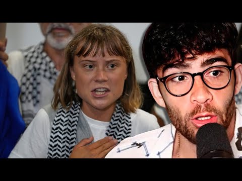Thumbnail for Greta Thunberg Gets RELEASED By Israel | Hasanabi reacts