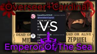 overseer and cardinal 2v1 emperor and die 💀💀