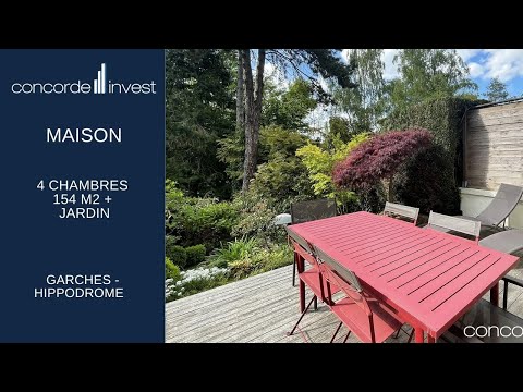 Garches  Hippodrome - Maison 154 m² - 4 chambres - jardin de 100 m²