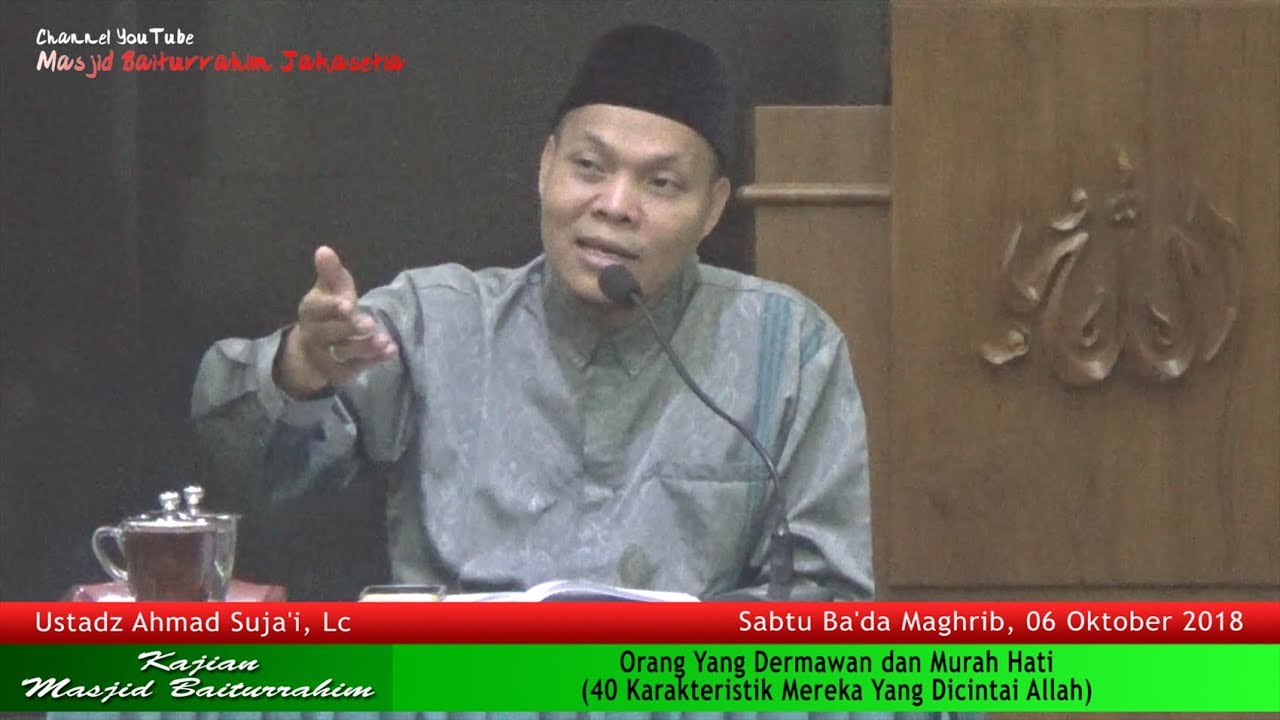 Orang Yang Dermawan & Murah Hati (40 Karakter Mereka Yang Dicintai ...