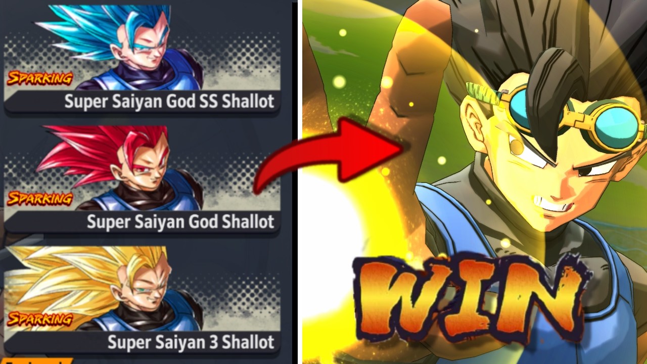 Winning with EVERY Shallot Transformation in Dragon Ball Legends! (...they actually saved him)