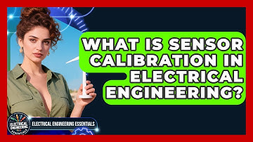 What Is Sensor Calibration in Electrical Engineering? | Electrical Engineering Essentials News
