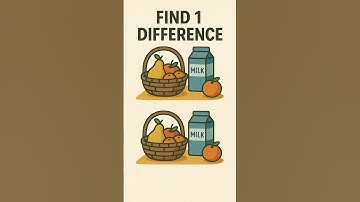 Find The Difference! 🔍 Can You Spot It? #spotthedifference #brainteaser #dailypuzzles #spotthetrick