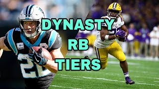 RUNNING BACK TIERS (Including Rookies) 2020 Dynasty Fantasy Football