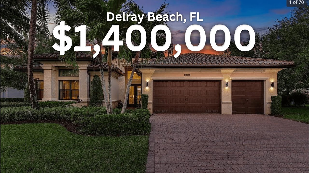INSIDE $2,000,000 DELRAY BEACH HOME IN THE ONLY | THE BRIDGES COMMUNITY