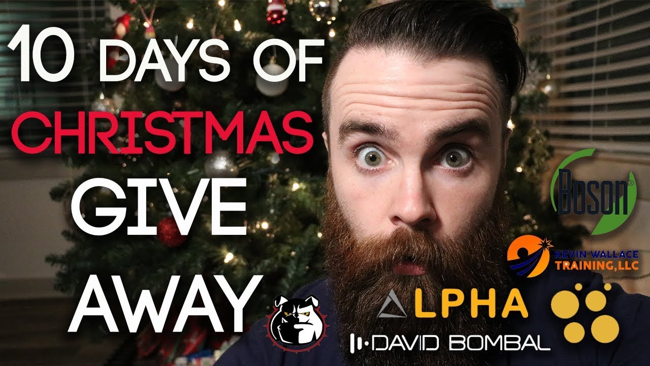 ⁣NetworkChuck 10 Days of Christmas 2018 - CBT Nuggets | David Bombal | Kevin Wallace (and more!!)