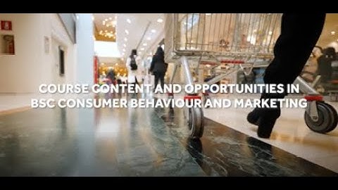 Course content/opportunities - BSc Consumer Behaviour and Marketing programme: University of Reading