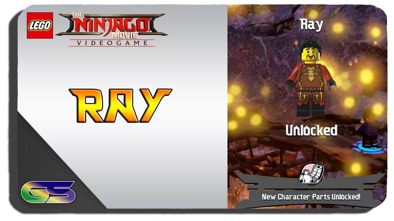 The Lego Ninjago Movie Video Game Ray Character Location - YouTube