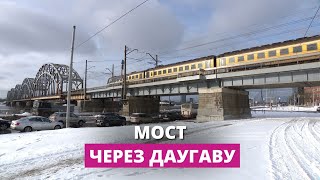 На правом берегу началось строительство моста для Rail Baltica