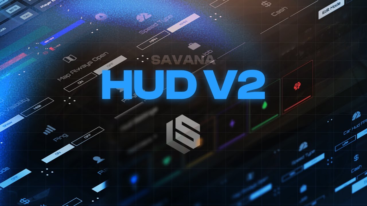 SAVANA SCRIPT || FIVEM HUD V2 SCRIPT || QB / ESX / QBOX 