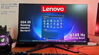 Lenovo G24 20 Monitor Review! 165Hz Madness ?