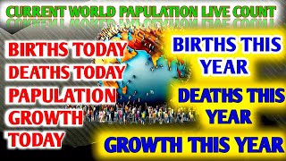 Total world population by country 2023 | Puri duniya ki kitni abadi hai | World population | Live screenshot 4