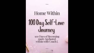 Day 1/100-Home Within: Self Love Journey ⚓️ #anchored #fyp #homewithin #coachjthegoat