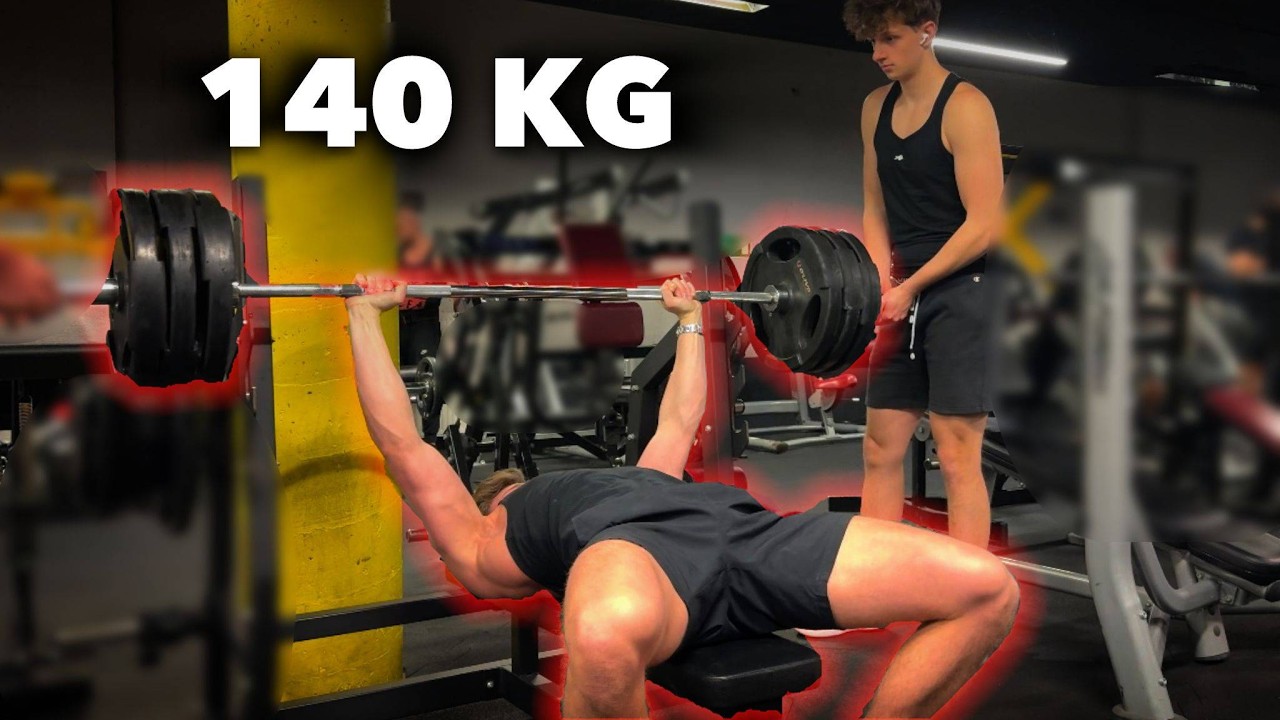 CZY WYCISNĘ 140 KG NA KLATĘ? - dzień jedzenia, trening