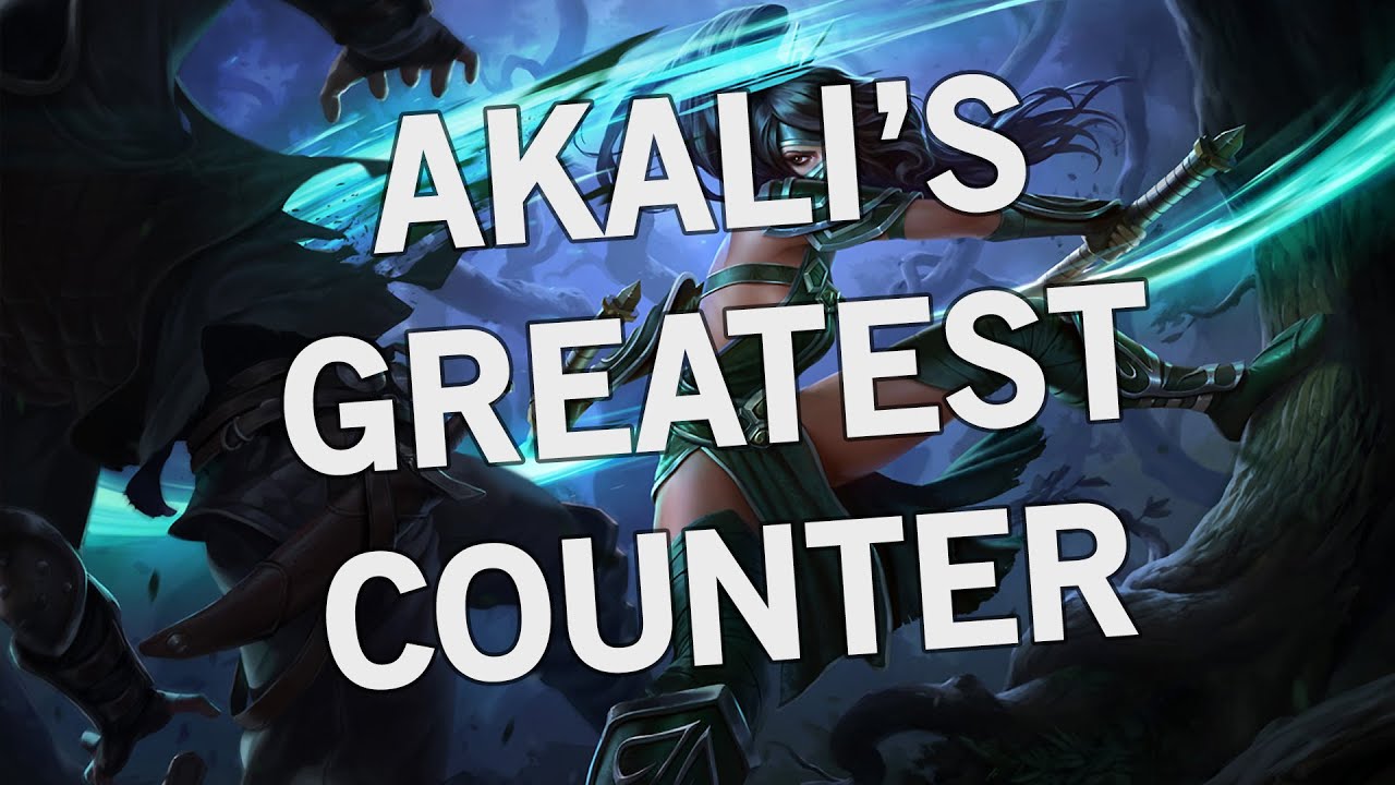 Qual o maior counter de Akali?