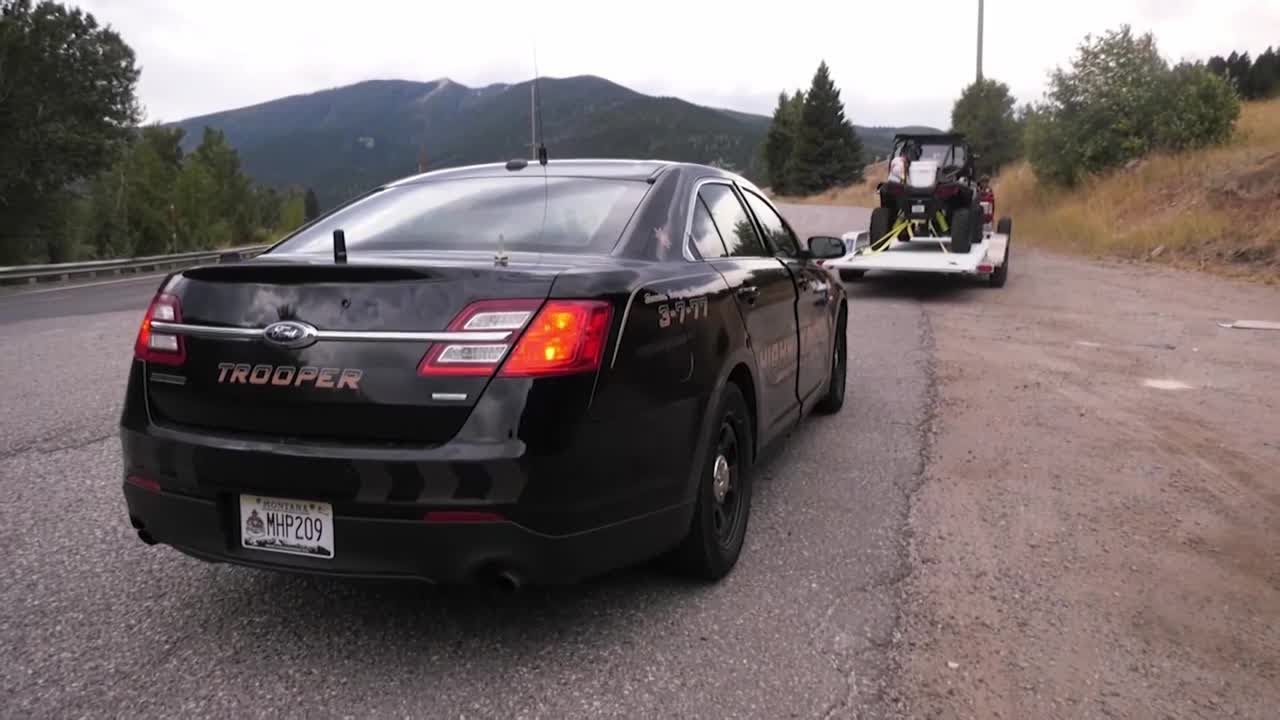 Montana Highway Patrol pursuit polices