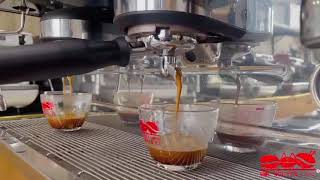 Test máy pha Faema E98 Up dòng chảy siêu mượt - Mộc Nguyên Coffee