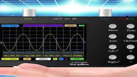 SCO2 Dual Channel Digital AUTO Oscilloscope PWM 50M 10Mhz Sampling Rate 2.5KSa/S Analog Bandwidth fo