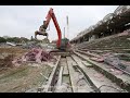 Abbruch Rapid Fußballstadion in Wien von  Robert Bouchal