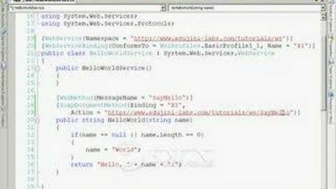 ASP.Net - Web Service (Part 2)
