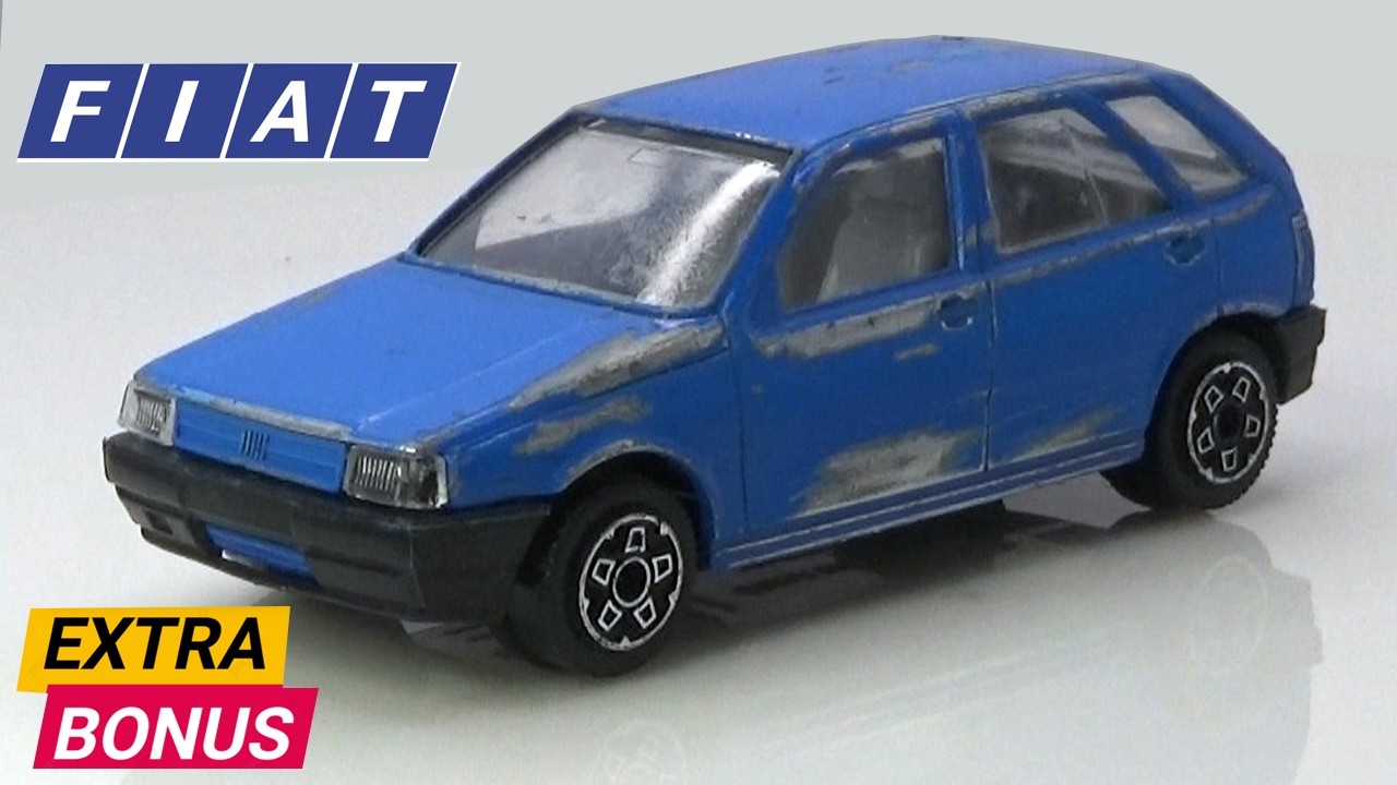 Кастомный Fiat Tipo, разработанный Bburago. Литая модель со светодиодной подсветкой.