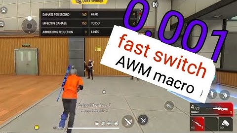 FAST AWM MACRO FOR ALL GG MOUSE PRO Users#0.001msfastawmswitch