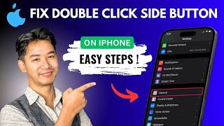 How To Fix Double Click Side Button Not Working On iPhone