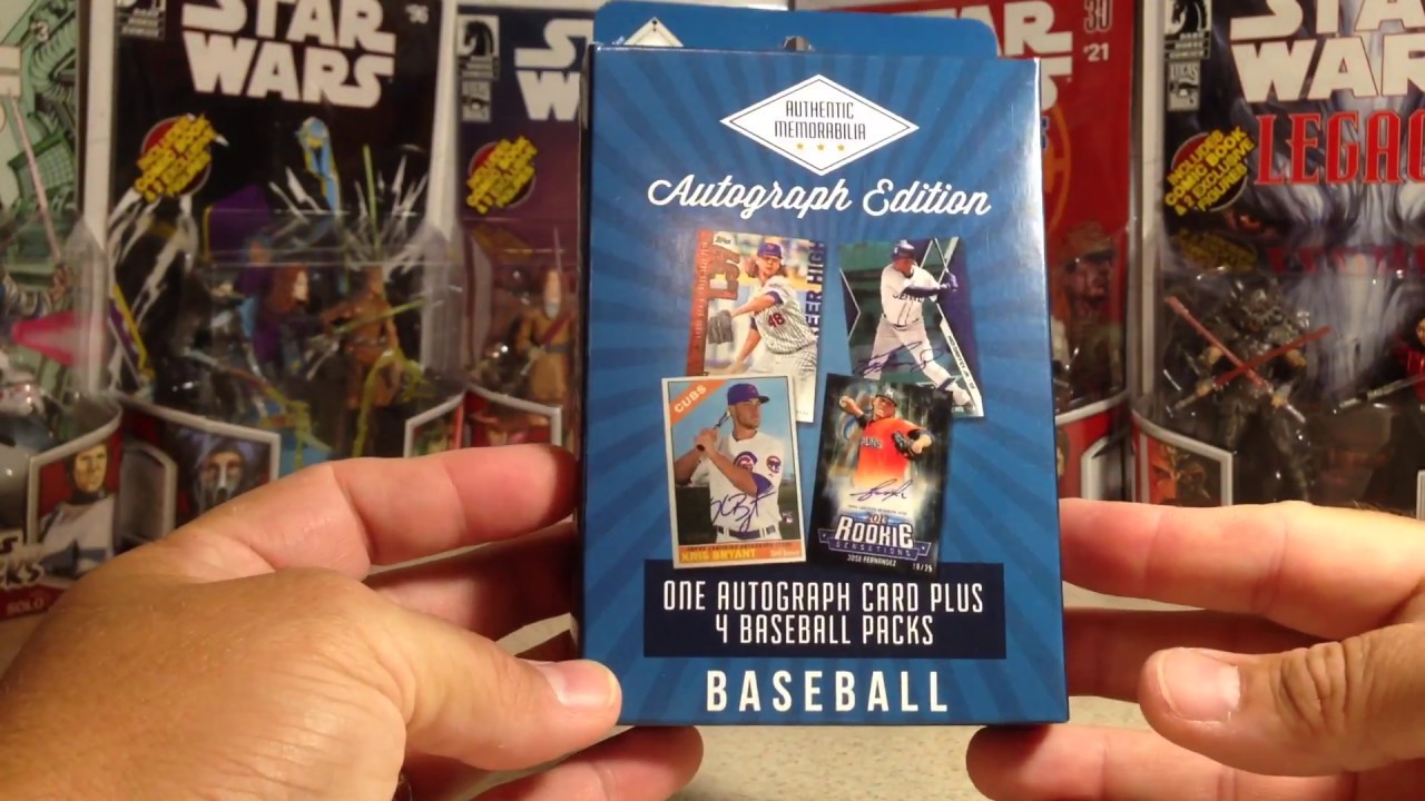 Opening a 3rd Fairfield Authentic Memorabilia Baseball Autograph