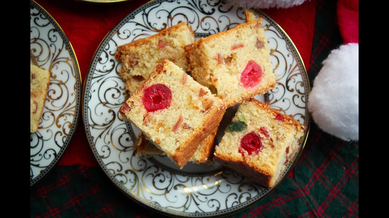 Orange & Rum Glazed Fruit Cake YouTube