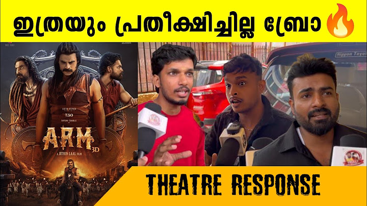 ARM 3D Movie Review | ARM Theatre Response | Tovino Thomas | Jithil Lal | ARM