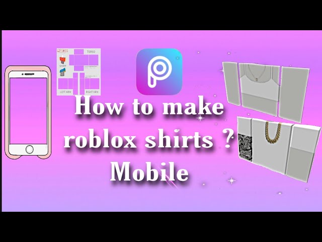 how to make roblox clothing easy with PICSART *mobile* easy