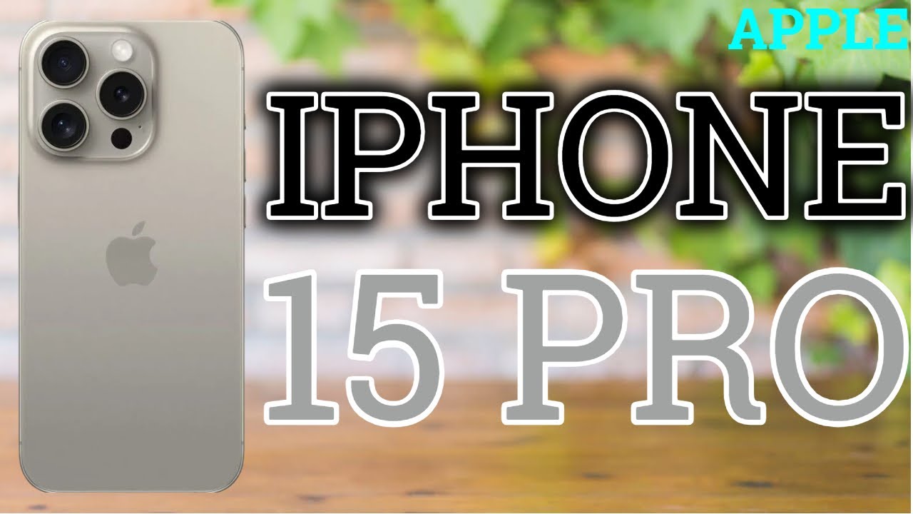 APPLE IPHONE 15 PRO Specifications I Design I 6.1'' Display I 48MP